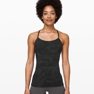 Lululemon camo tank top size 6